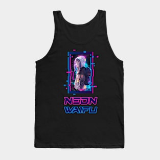 Cyber Futuristic Girl - Anime Shirt Tank Top